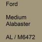Preview: Ford, Medium Alabaster, AL / M6472.